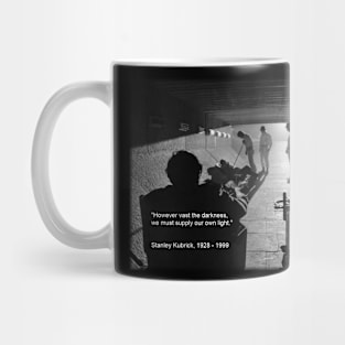 However vast the darkness Mug